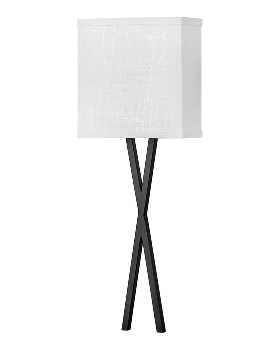 Hinkley 41102BK LED Wall Sconce, Black