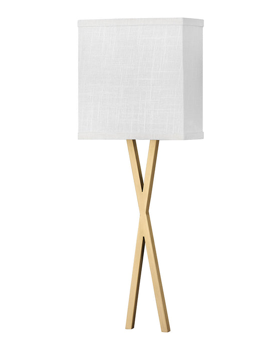 Hinkley 41102HB LED Wall Sconce, Heritage Brass