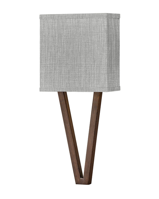 Hinkley 41501WL LED Wall Sconce, Walnut