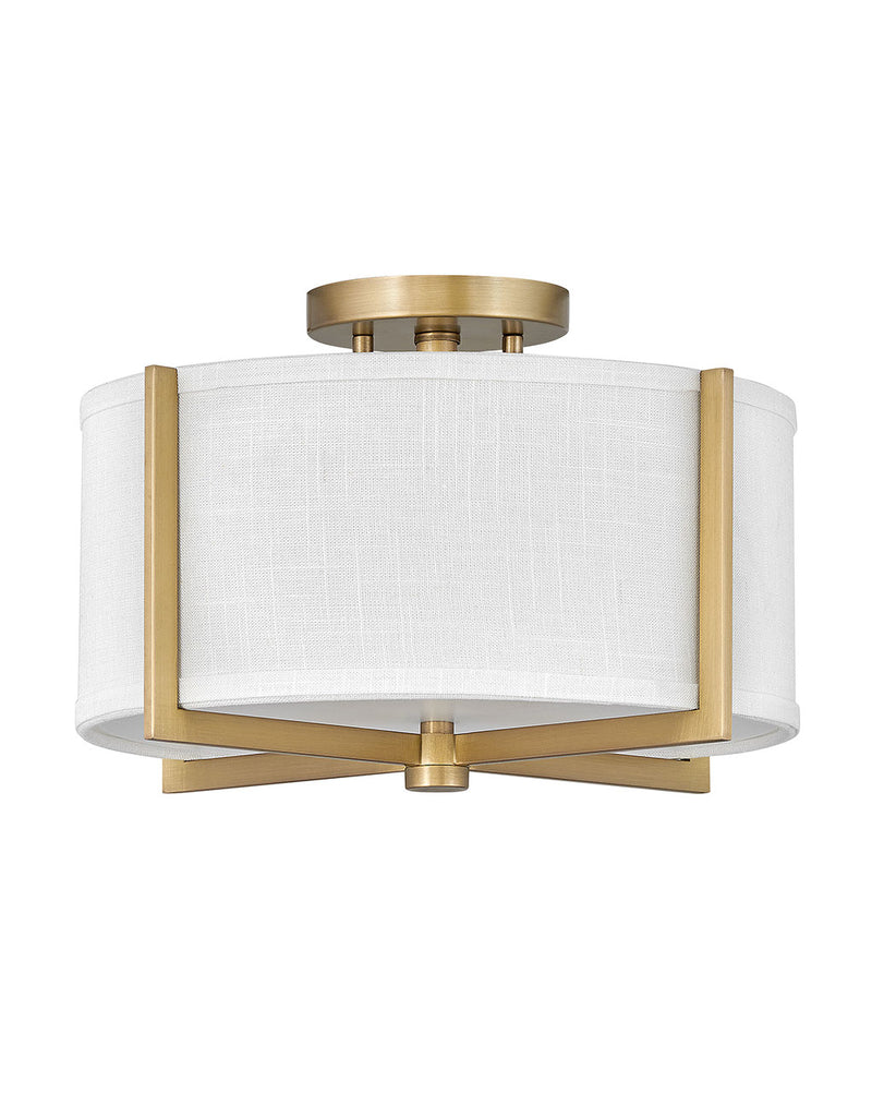 Hinkley 41706HB LED Foyer Pendant, Heritage Brass