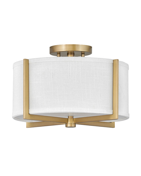 Hinkley 41706HB LED Foyer Pendant, Heritage Brass