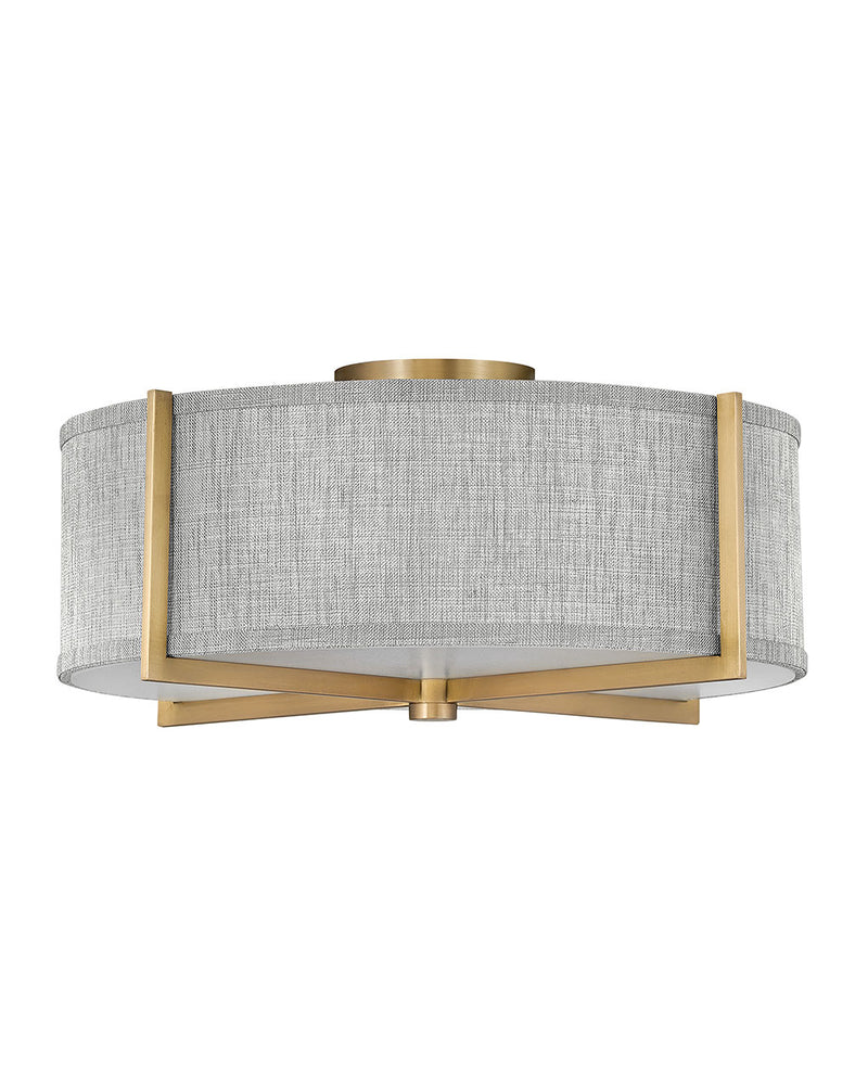 Hinkley 41707HB LED Foyer Pendant, Heritage Brass