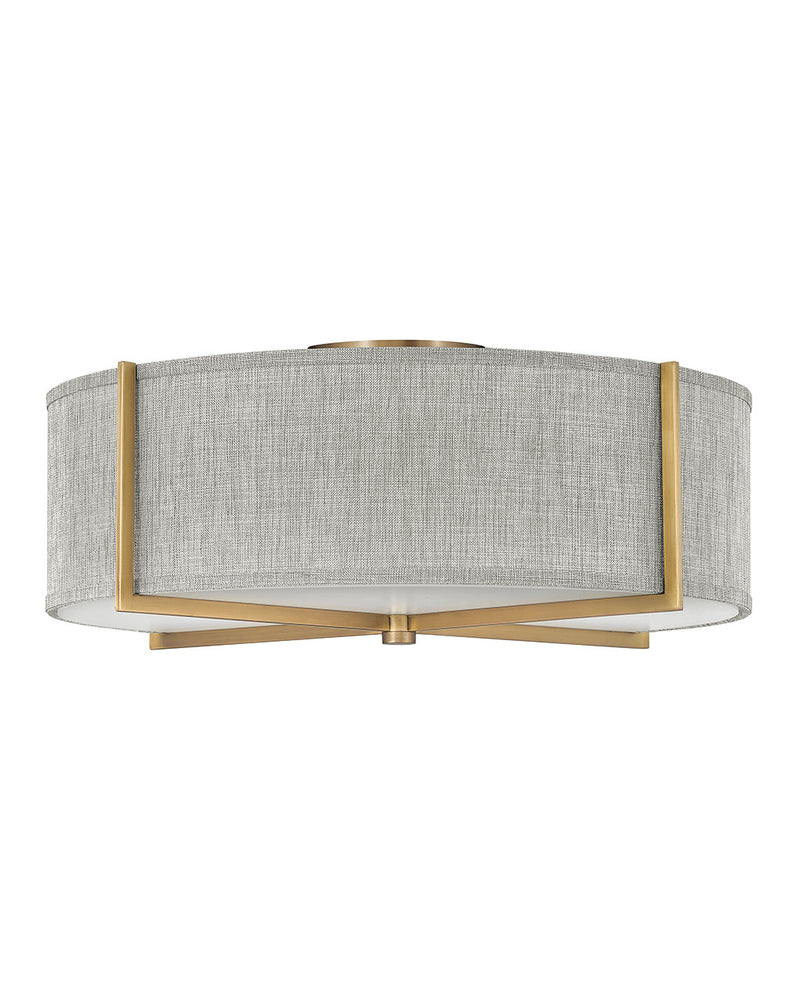 Hinkley 41709HB LED Foyer Pendant, Heritage Brass