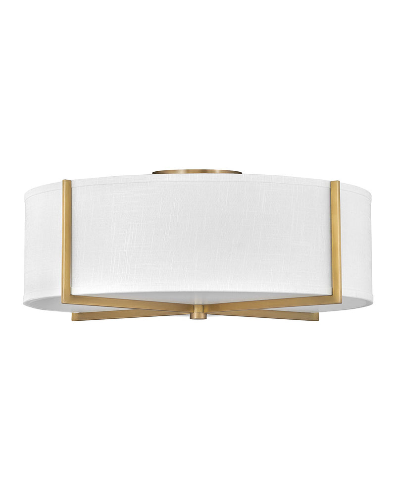 Hinkley 41710HB LED Foyer Pendant, Heritage Brass