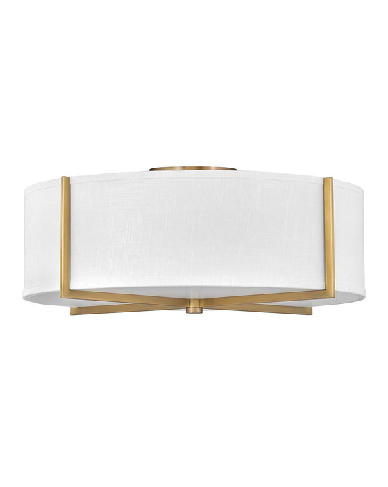 Hinkley 41710HB LED Foyer Pendant, Heritage Brass