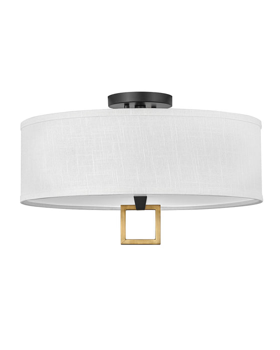 Hinkley 41808BK LED Foyer Pendant, Black