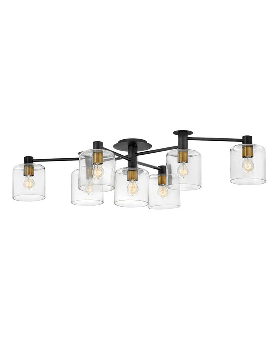 Hinkley 4513BK LED Foyer Pendant, Black