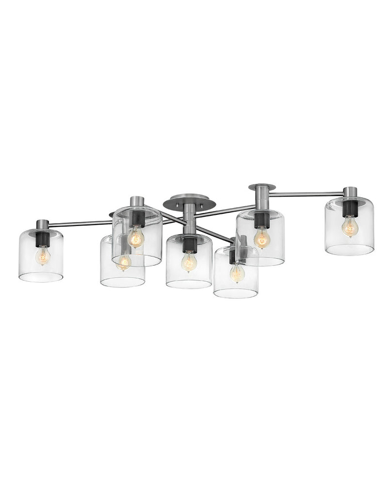 Hinkley 4513BN LED Foyer Pendant, Brushed Nickel