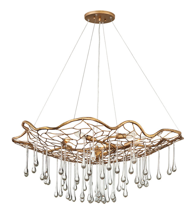 Hinkley 45306BNG LED Chandelier, Burnished Gold