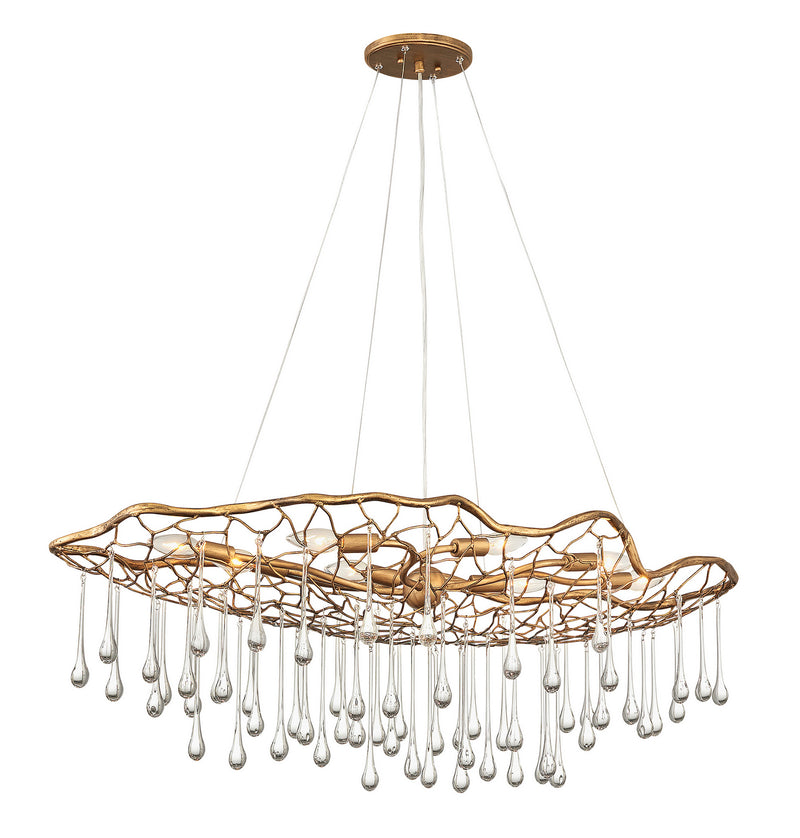 Hinkley 45308BNG LED Chandelier, Burnished Gold
