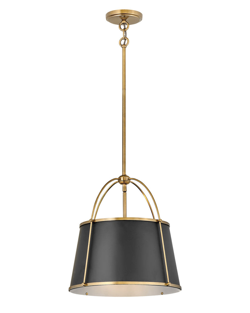 Hinkley 4894WS LED Pendant, Warm Brass