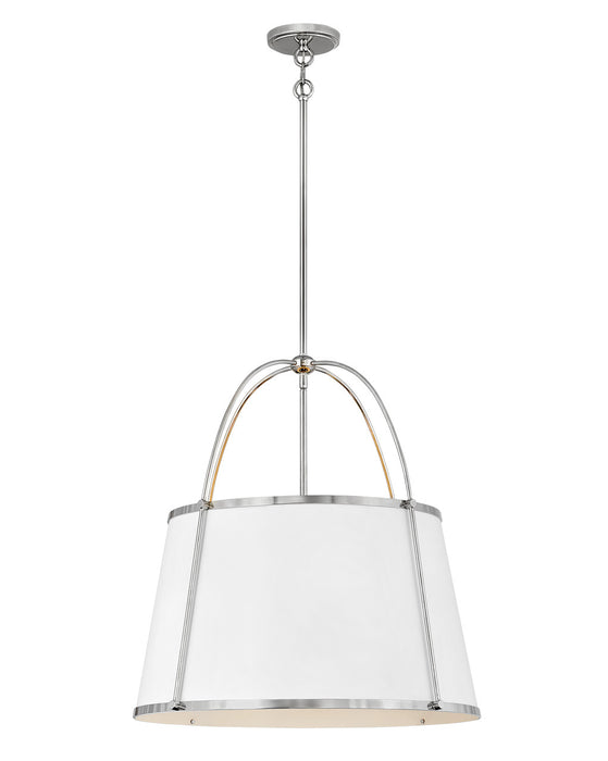Hinkley 4895PN LED Chandelier, Polished Nickel