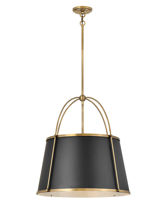 Hinkley 4895WS LED Chandelier, Warm Brass