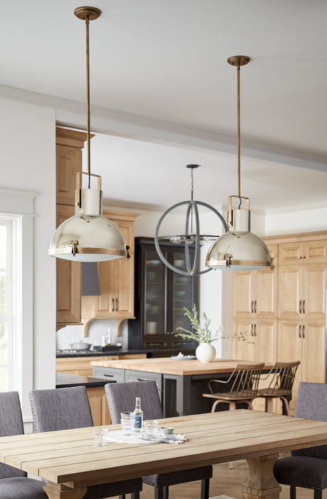 Hinkley 49065HB LED Pendant, Heritage Brass