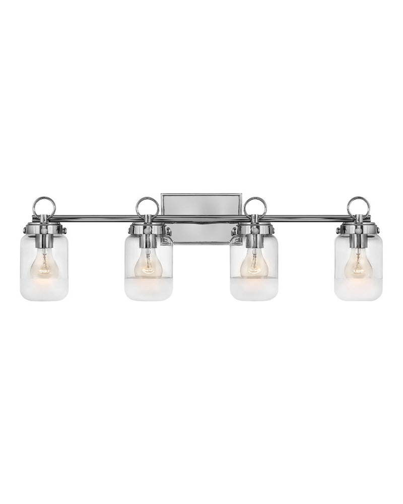 Hinkley 5064PN LED Bath, Polished Nickel