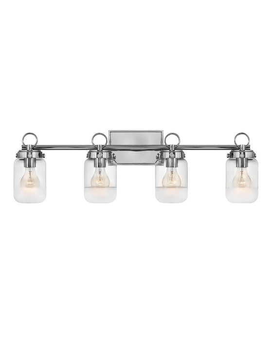 Hinkley 5064PN LED Bath, Polished Nickel