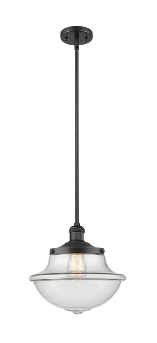 Innovations 201S-BK-G542 One Light Mini Pendant, Matte Black