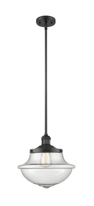 Innovations 201S-BK-G544 One Light Mini Pendant, Matte Black