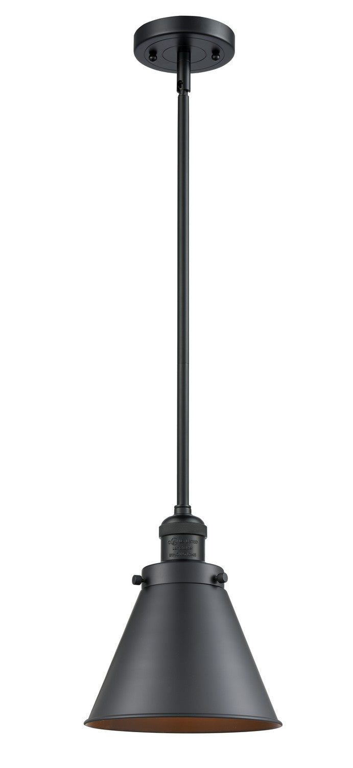 Innovations 201S-BK-M13-BK-LED LED Mini Pendant, Matte Black