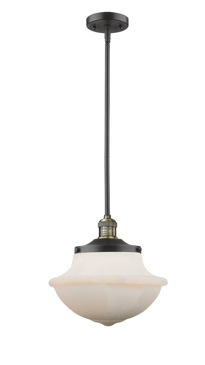 Innovations 201S-BAB-G541 One Light Mini Pendant, Black Antique Brass