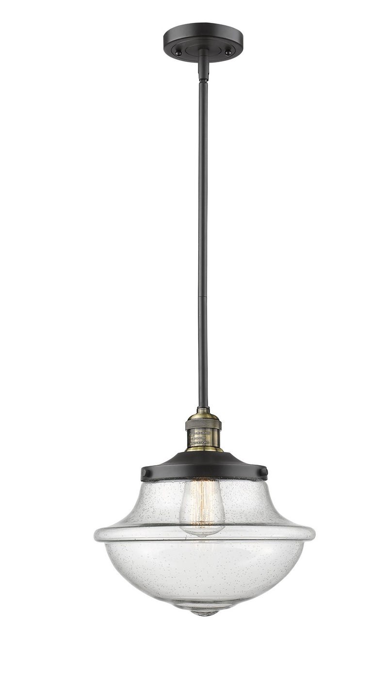 Innovations 201S-BAB-G544-LED LED Mini Pendant, Black Antique Brass