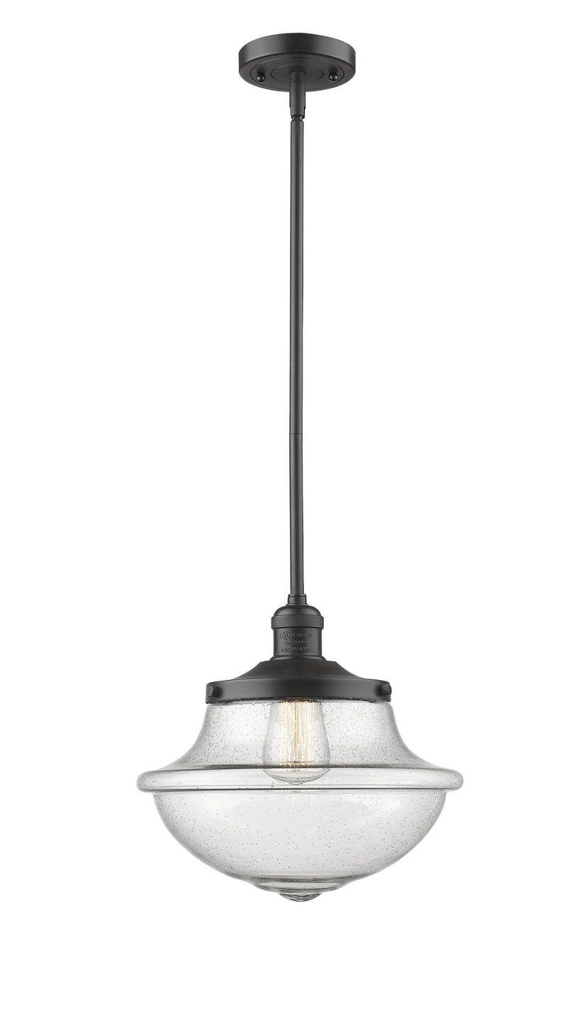 Innovations 201S-OB-G544 One Light Mini Pendant, Oil Rubbed Bronze