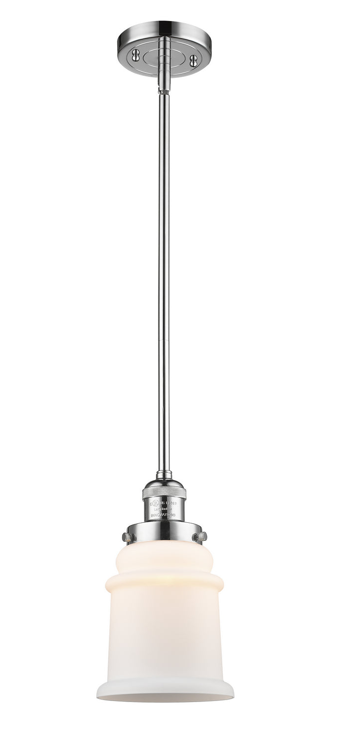 Innovations 201S-PC-G181 One Light Mini Pendant, Polished Chrome
