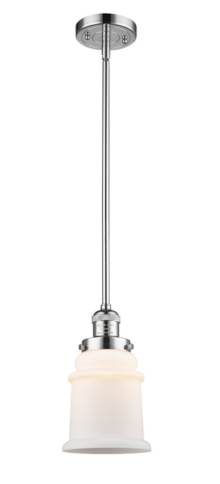 Innovations 201S-PC-G181 One Light Mini Pendant, Polished Chrome