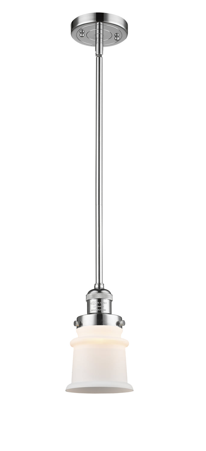Innovations 201S-PC-G181S One Light Mini Pendant, Polished Chrome