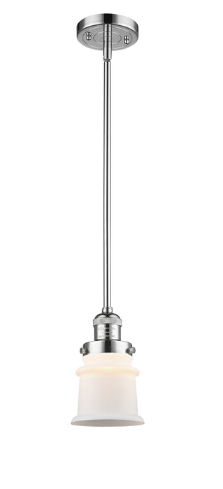 Innovations 201S-PC-G181S One Light Mini Pendant, Polished Chrome