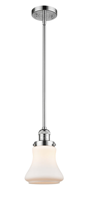 Innovations 201S-PC-G191 One Light Mini Pendant, Polished Chrome