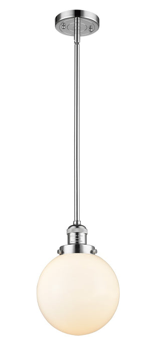 Innovations 201S-PC-G201-8-LED LED Mini Pendant, Polished Chrome