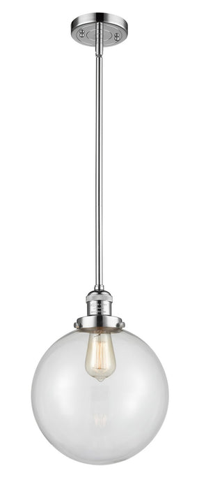 Innovations 201S-PC-G202-10-LED LED Mini Pendant, Polished Chrome