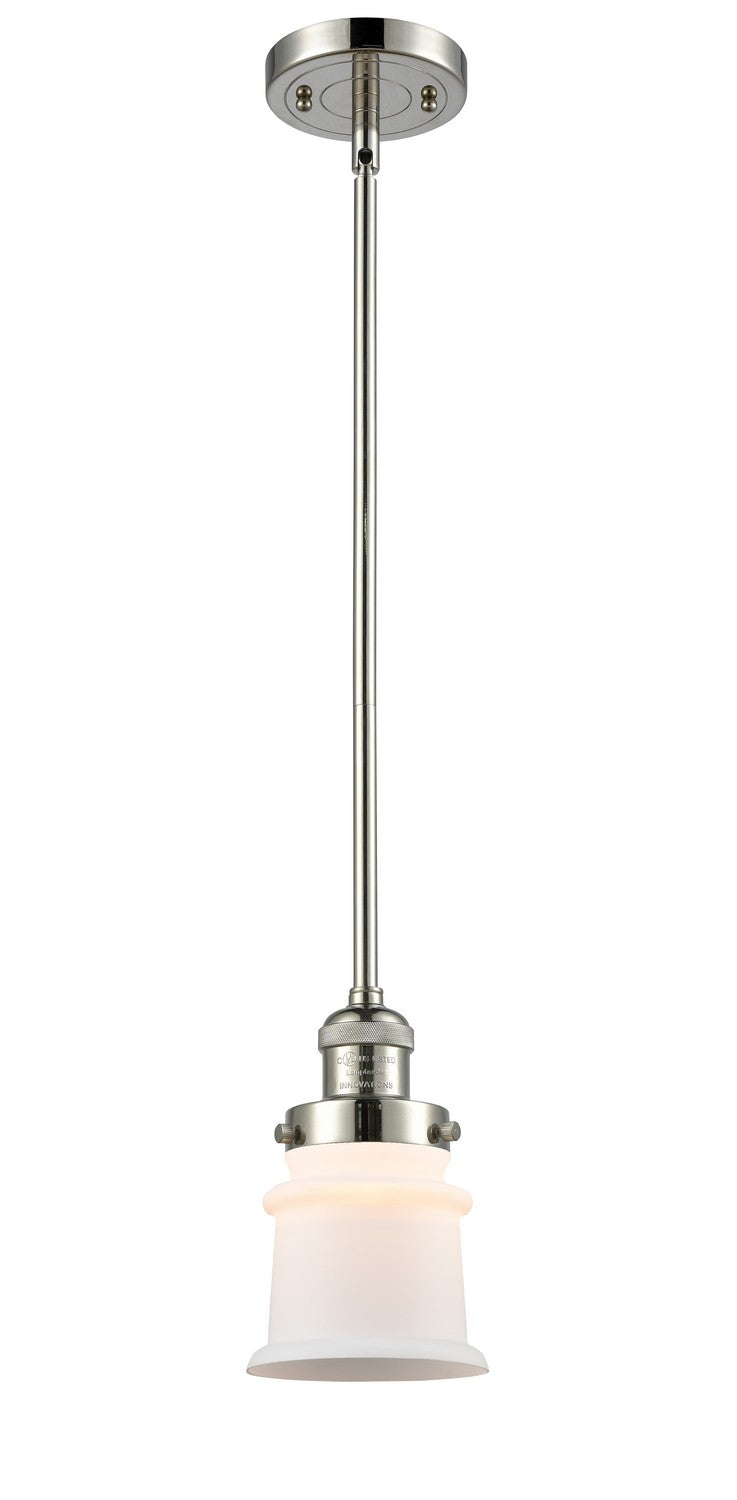 Innovations 201S-PN-G181S-LED LED Mini Pendant, Polished Nickel