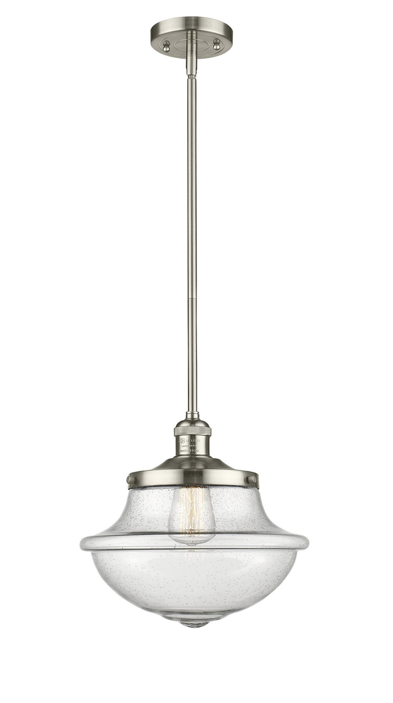 Innovations 201S-PN-G544 One Light Mini Pendant, Polished Nickel