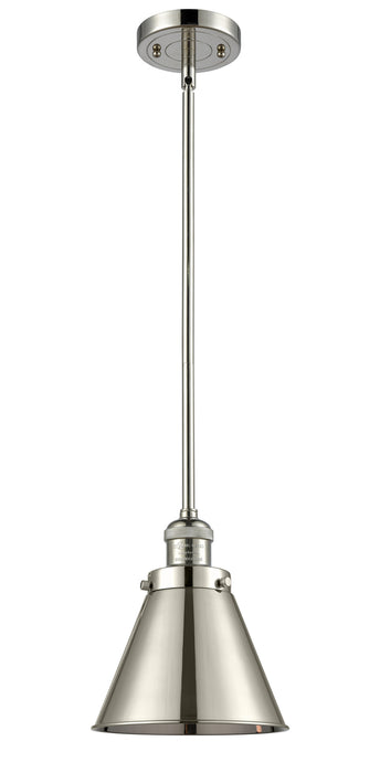 Innovations 201S-PN-M13-PN One Light Mini Pendant, Polished Nickel