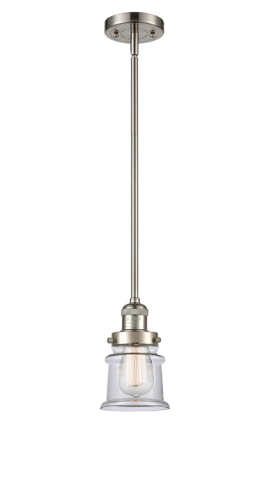 Innovations 201S-SN-G182S One Light Mini Pendant, Brushed Satin Nickel