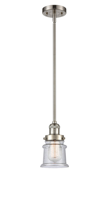 Innovations 201S-SN-G184S One Light Mini Pendant, Brushed Satin Nickel