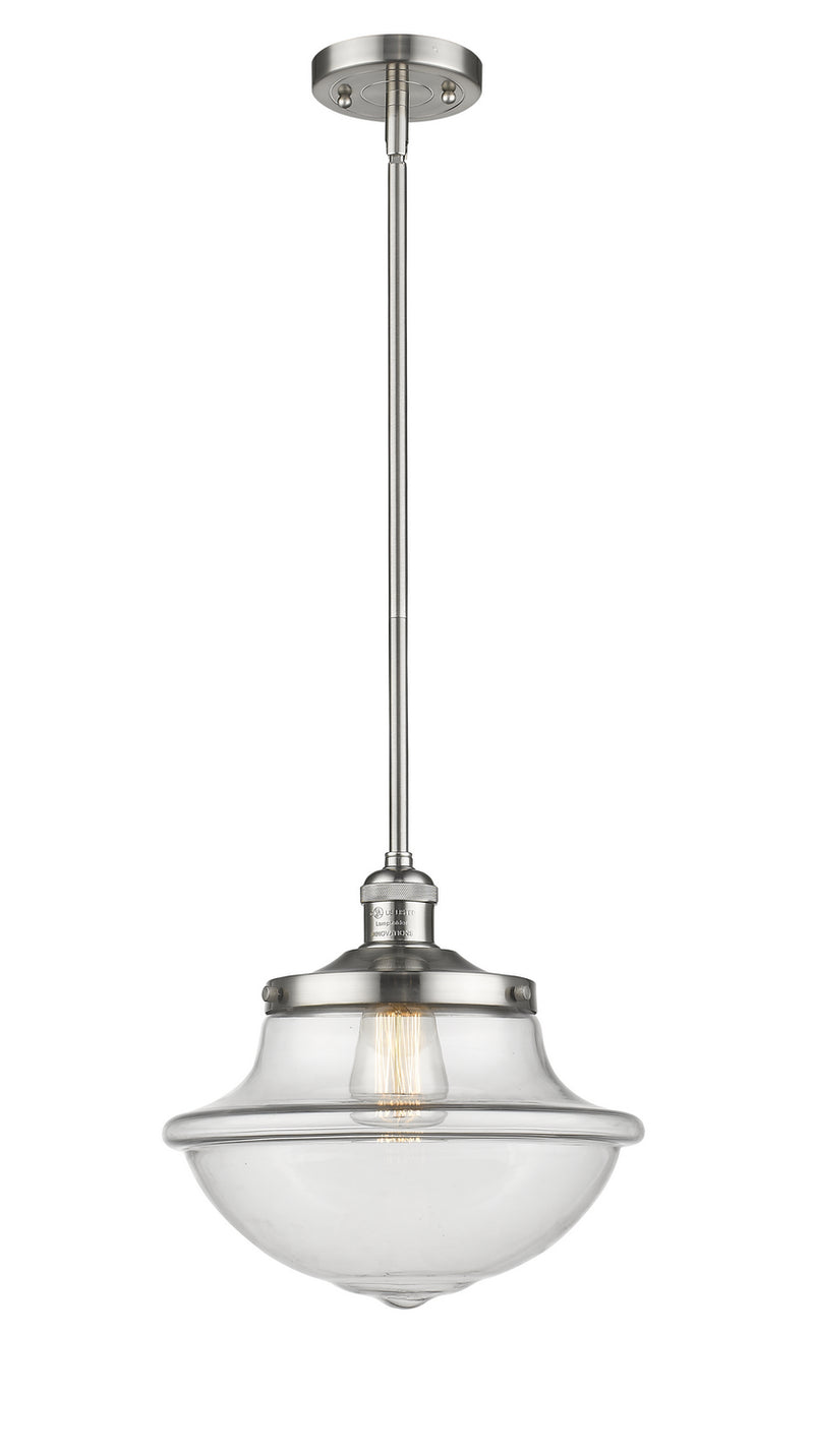 Innovations 201S-SN-G542 One Light Mini Pendant, Brushed Satin Nickel