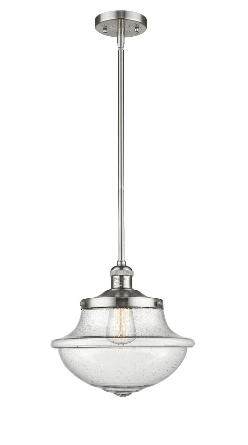Innovations 201S-SN-G544 One Light Mini Pendant, Brushed Satin Nickel