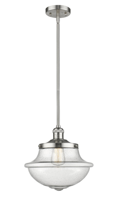 Innovations 201S-SN-G544 One Light Mini Pendant, Brushed Satin Nickel
