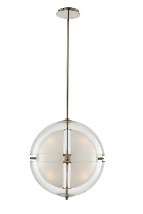 Kalco 509751PN LED Pendant, Polished Nickel