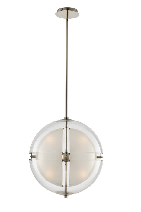 Kalco 509752PN LED Pendant, Polished Nickel
