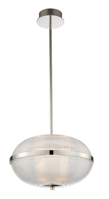 Kalco 512155PN LED Pendant, Polished Nickel