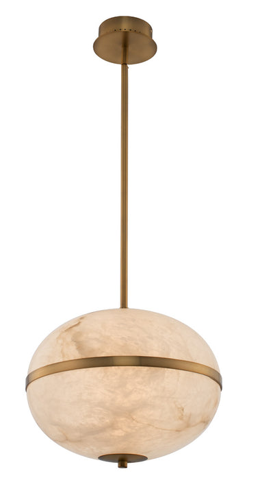Kalco 512555WB LED Pendant, Winter Brass