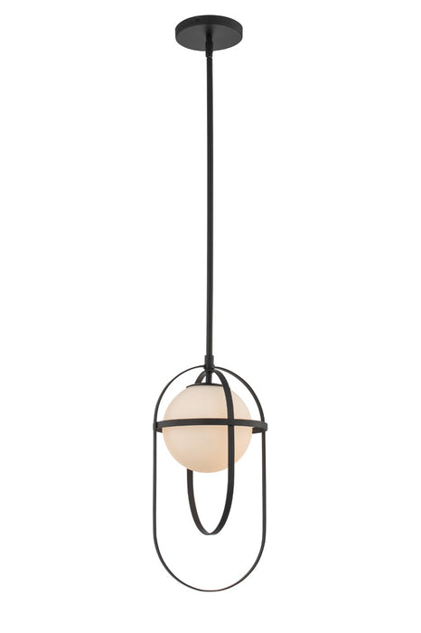 Kalco 513311MB One Light Mini Pendant, Matte Black