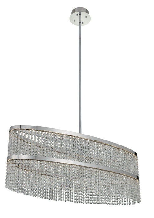 Allegri 036261-010-FR001 LED Island Pendant, Chrome