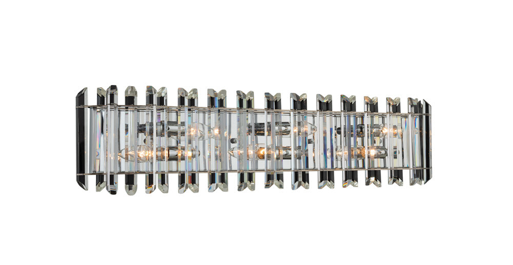 Allegri 036833-010-FR001 Six Light Bath, Polished Chrome