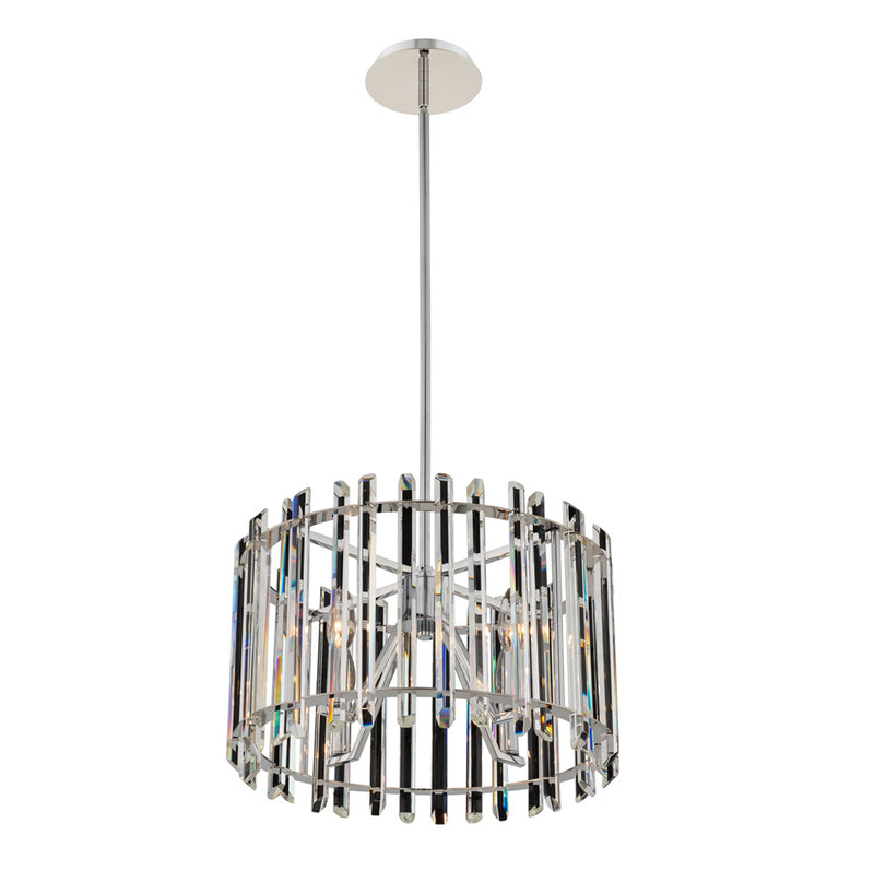 Allegri 036855-010-FR001 Four Light Pendant, Polished Chrome