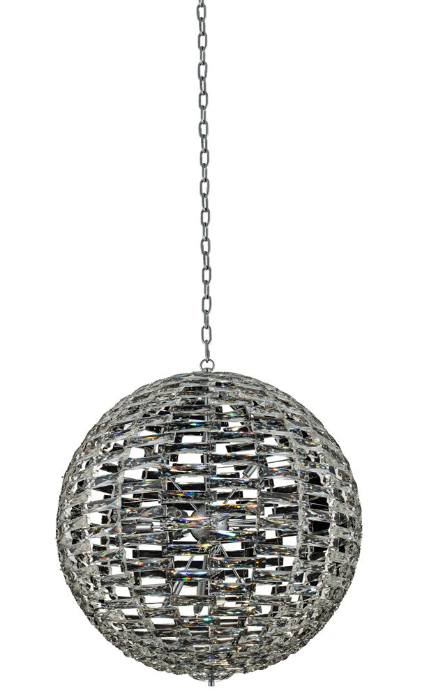 Allegri 037256-010-FR001 12 Light Pendant, Polished Chrome